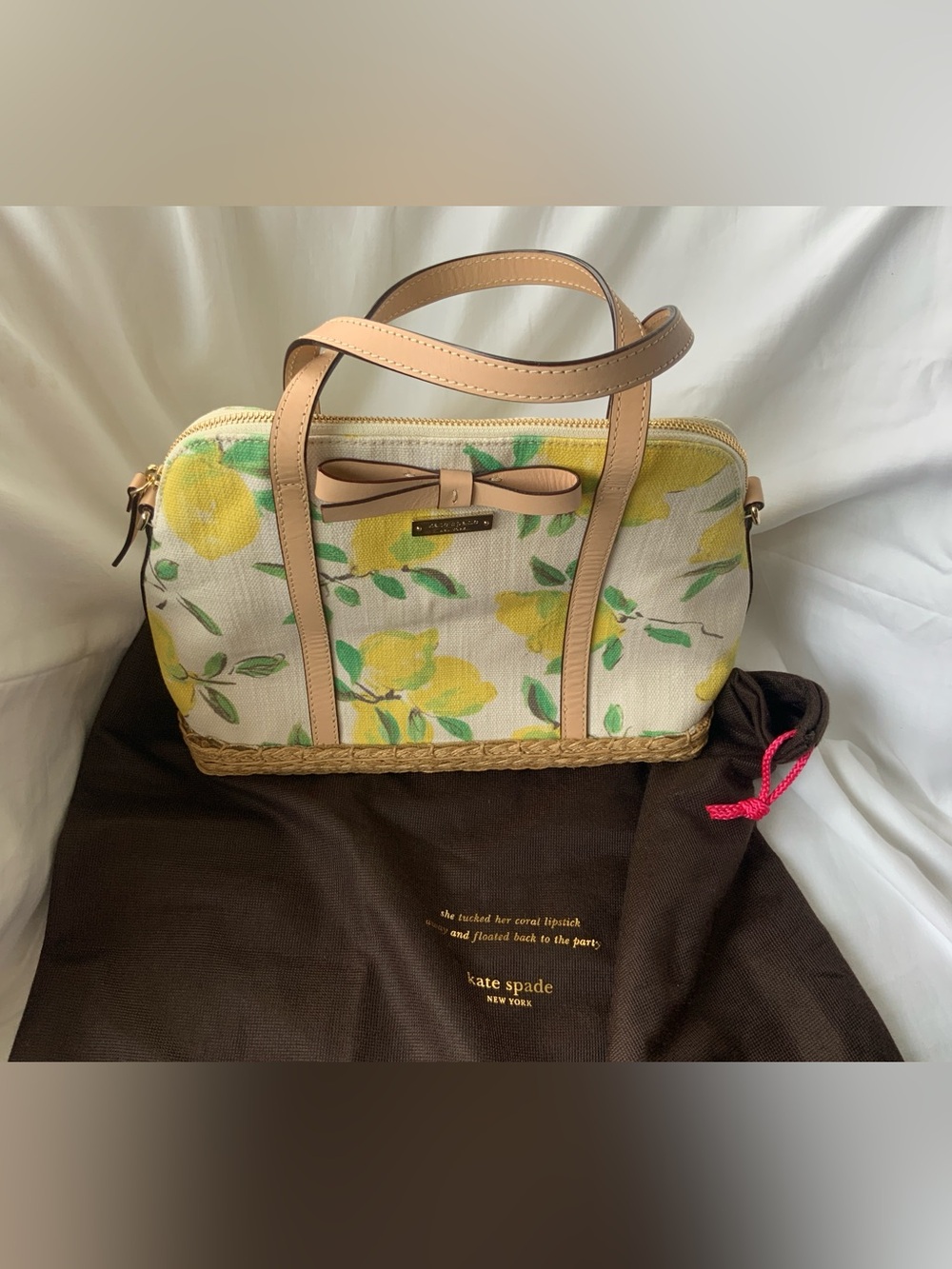 KATE SPADE Lemon Capri Espadrille Maise Painterly Lemons